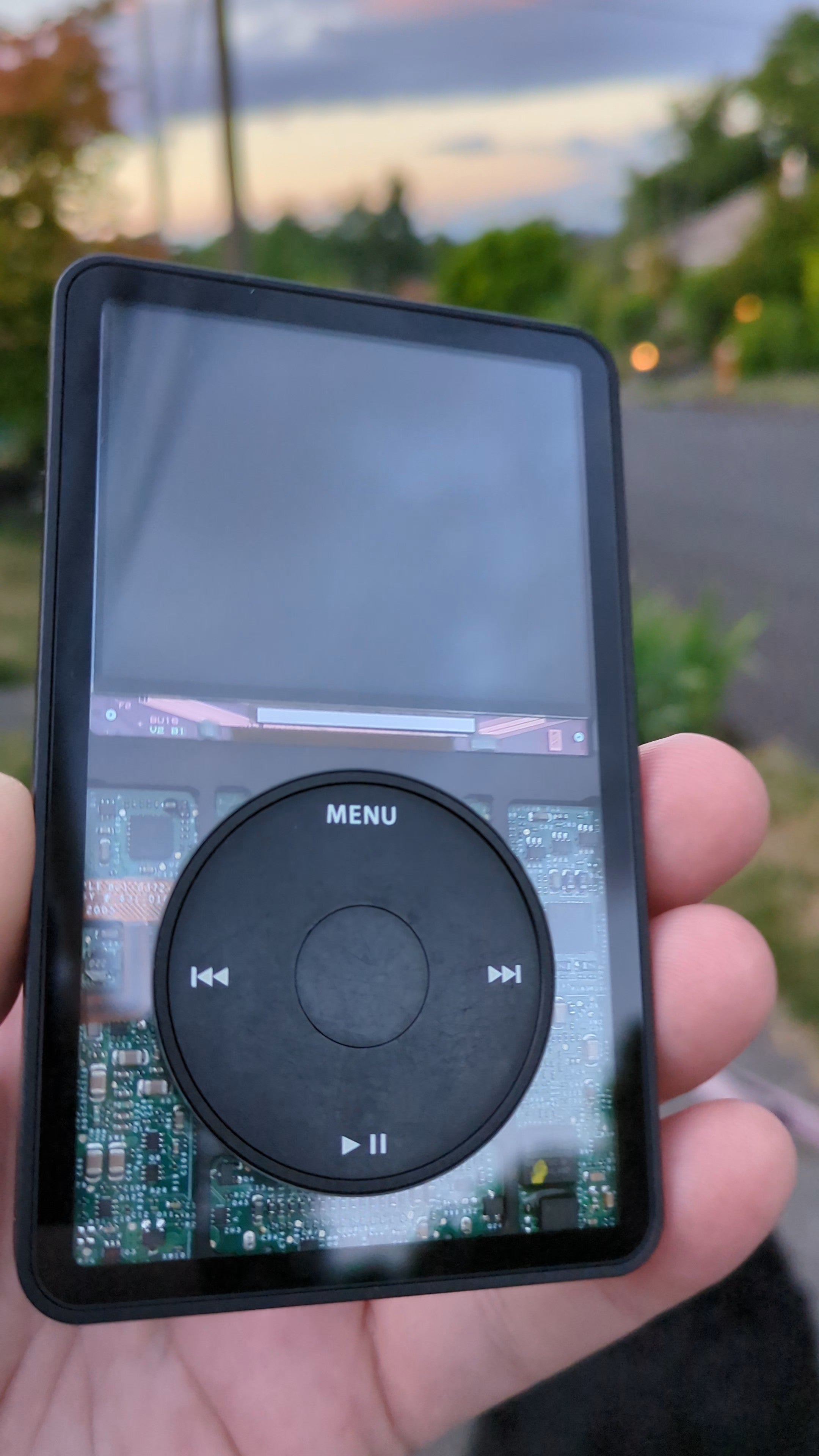 iPod w/ Slim BoxyPixel Metal Shell