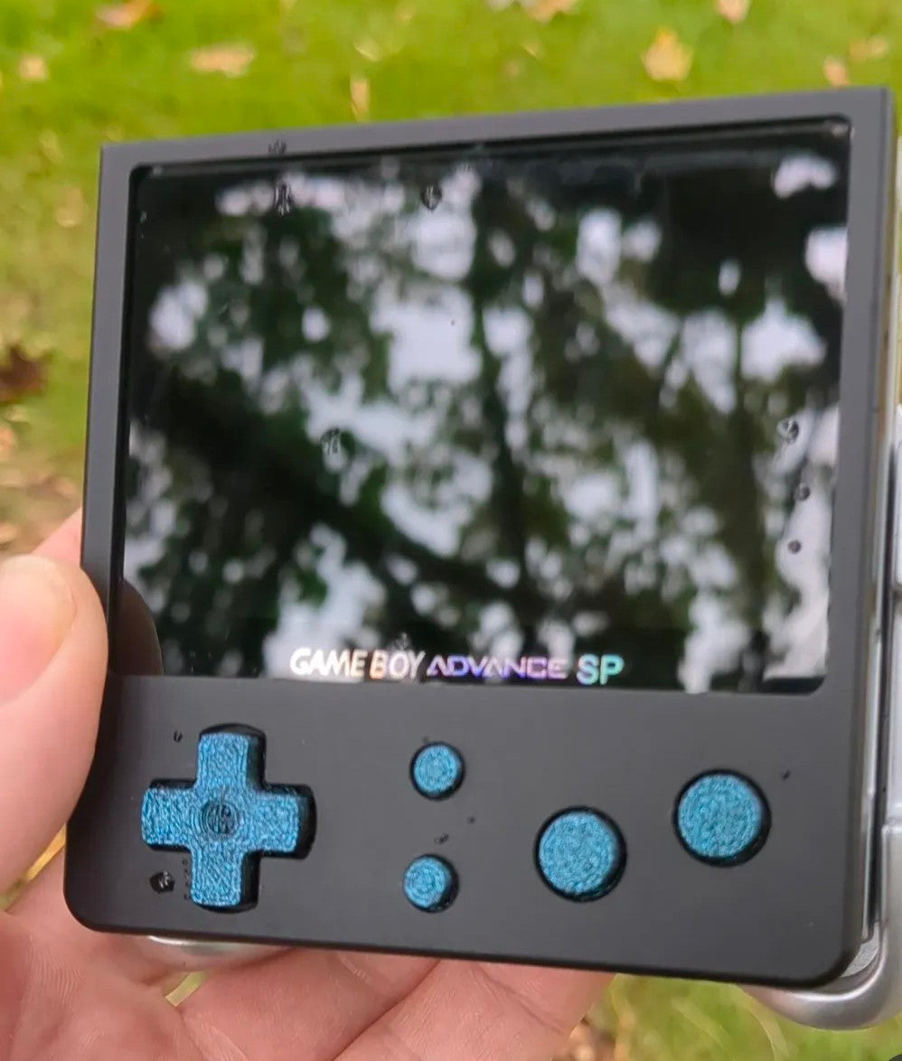 Gameboy Advance SP Gacha build Kit Aluminum or Resin