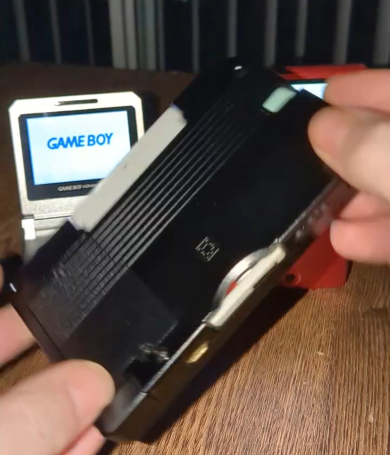 DS Lite Macro DMG style BoxyPixel Metal Console