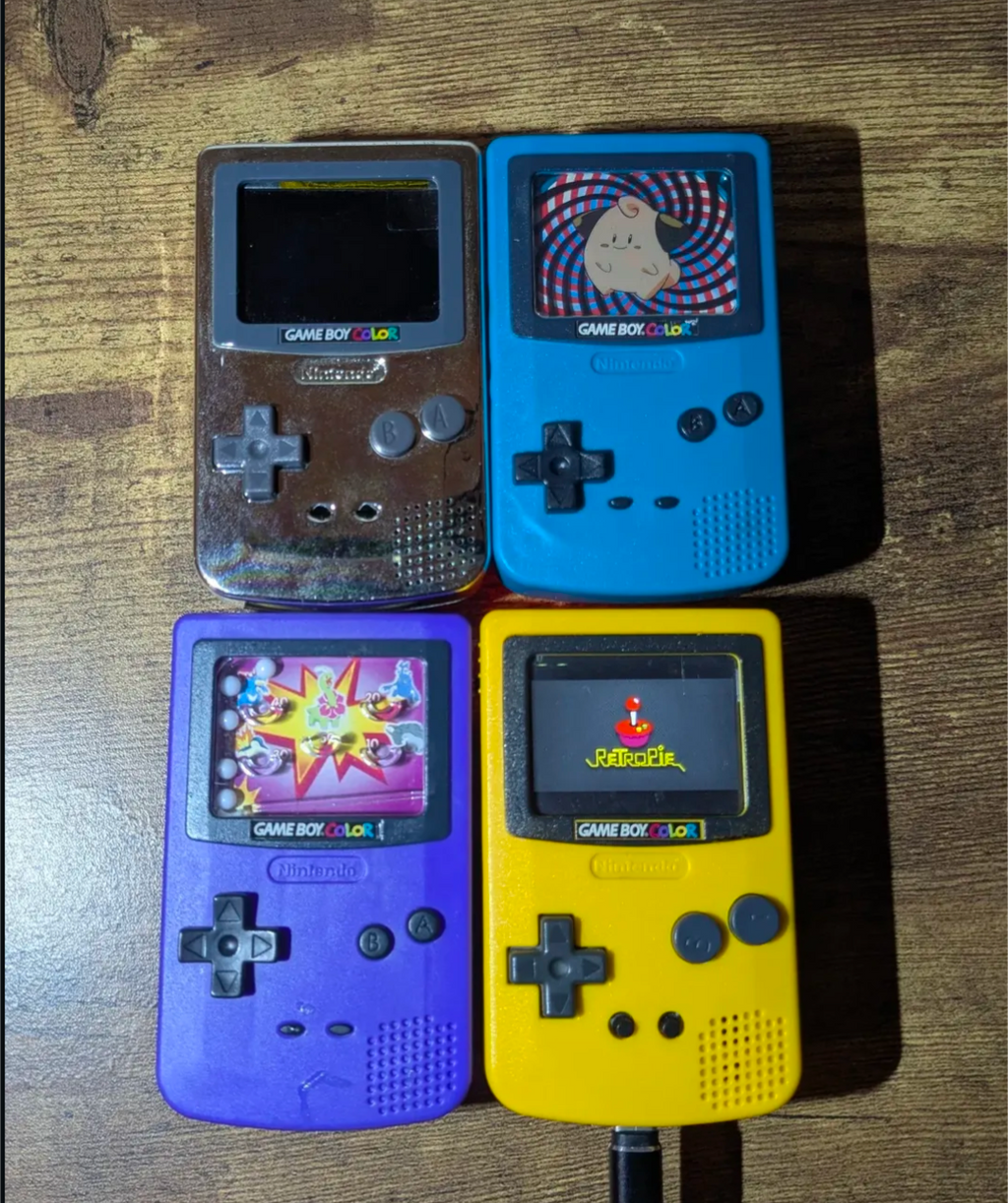 Burger King Gameboy Color Raspberry Pi build Kit
