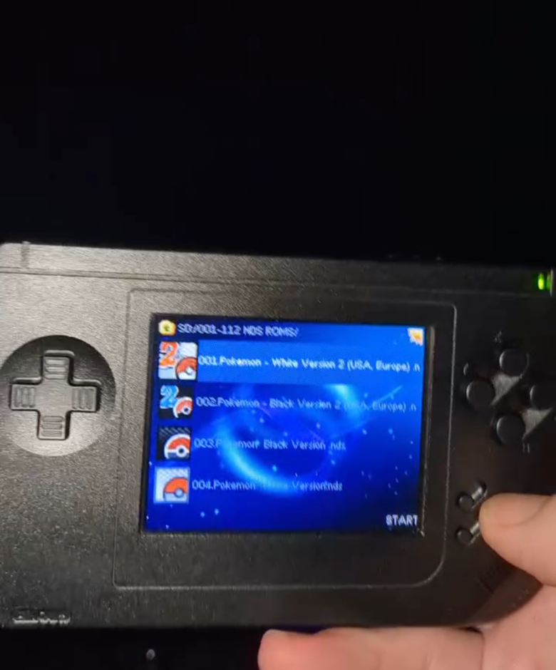 DS Lite Macro DMG style BoxyPixel Metal Console