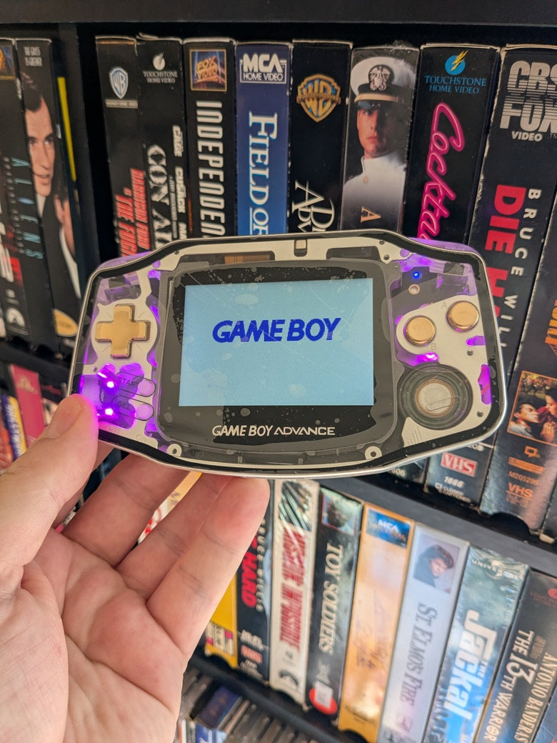 Gameboy Advance BoxyPixel Metal Console
