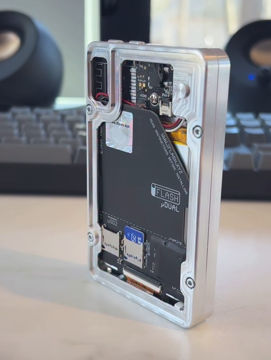 iPod w/ Slim BoxyPixel Metal Shell