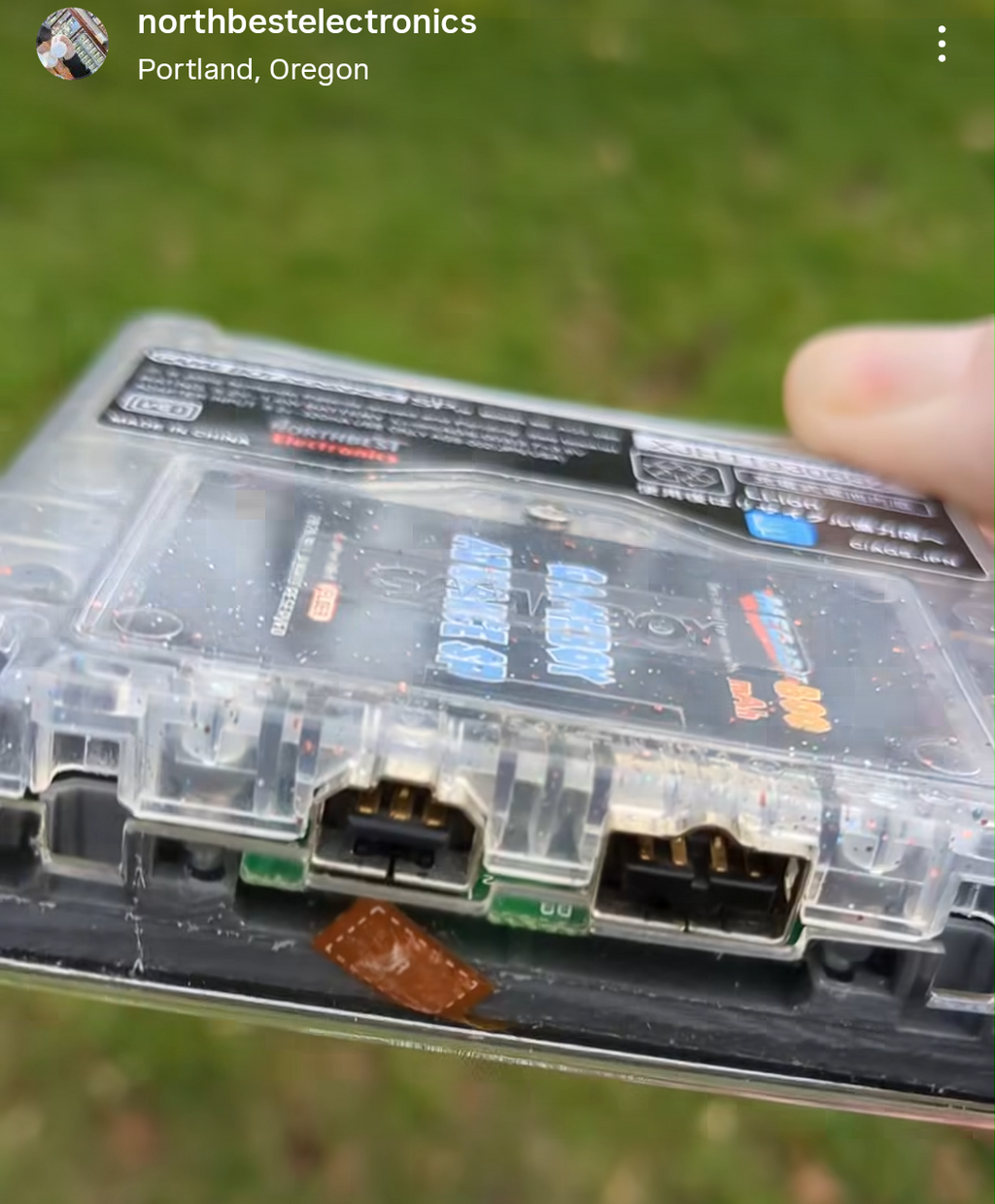 Gameboy Advance SP Gacha build Kit Aluminum or Resin