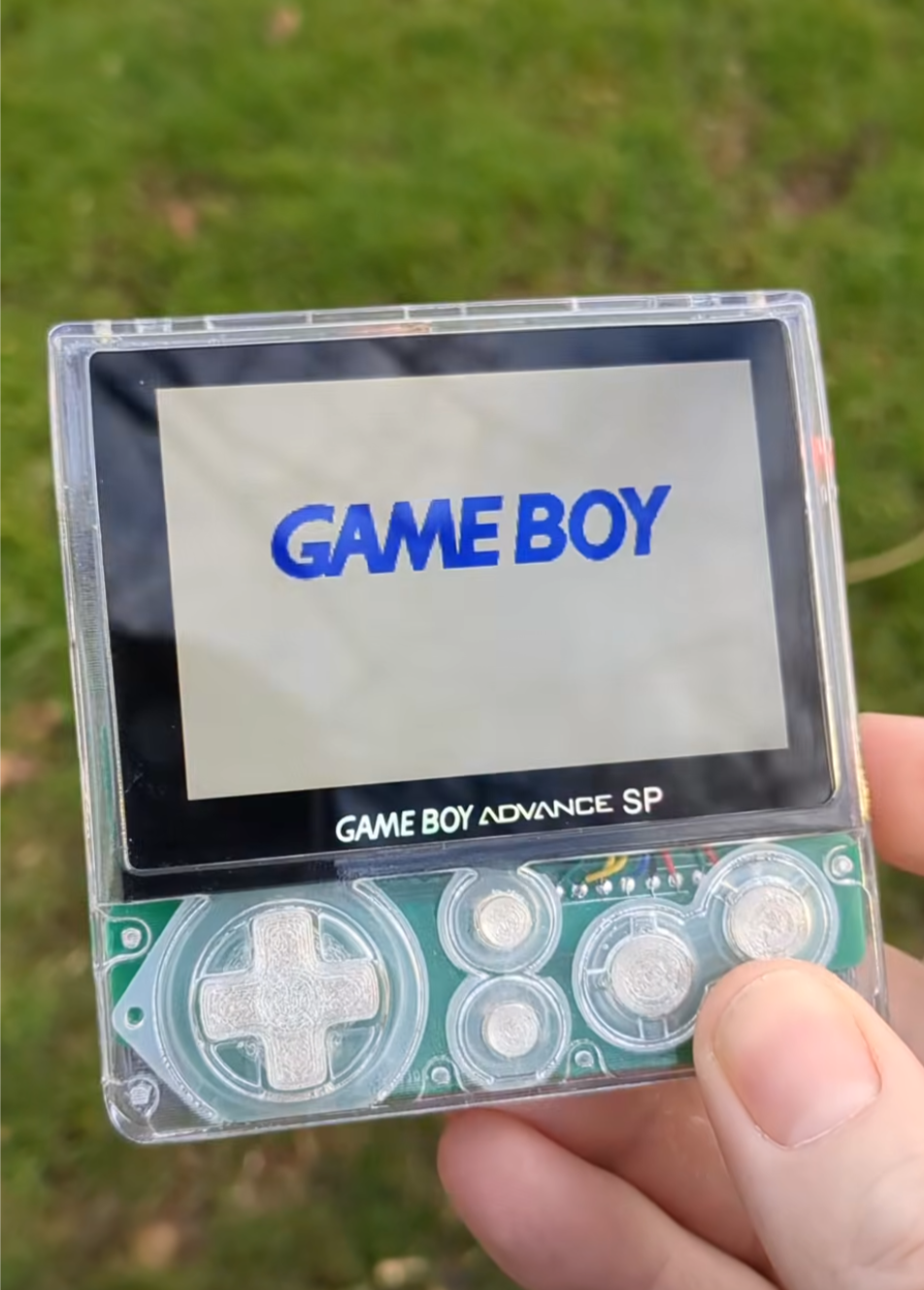 Gameboy Advance SP Gacha build Kit Aluminum or Resin