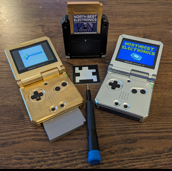 SP Hinged BoxyPixel Metal Console