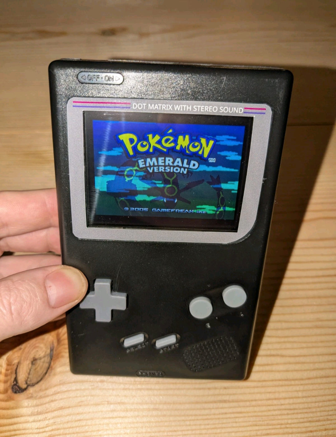 GBA Nintendo DS Lite DMG Shell L&R Triggers & USBC, Glass Lens. Gameboy Advance