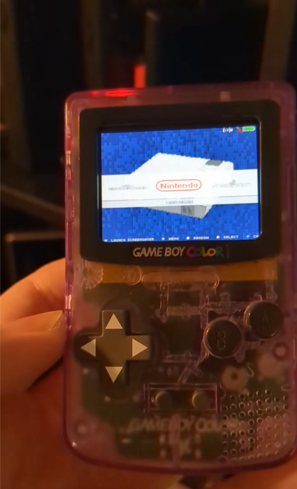 Burger King Gameboy Color Raspberry Pi build Kit